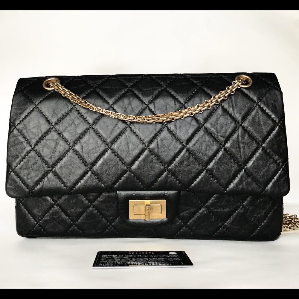 ❌SOLD❌ Chanel Aged Calfskin Reissue 227 Flap Bag